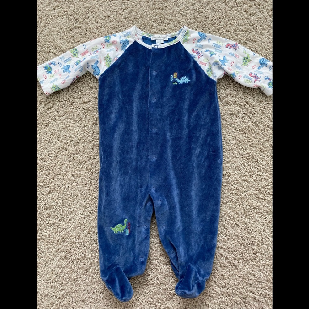 Kissy kissy baby boy Dinosaur sleeper